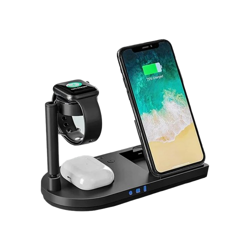 SOPORTE DE ESTACION DE CARGA INALAMBRICA PLEGABLE